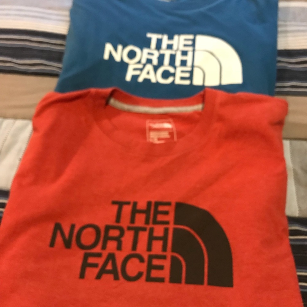 The North Face tees